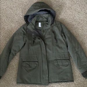 Olive green jacket